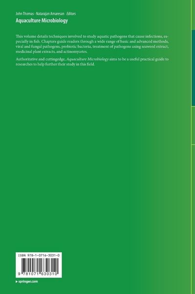 Produktbild: Aquaculture Microbiology