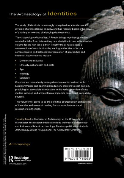 Produktbild: The Archaeology of Identities
