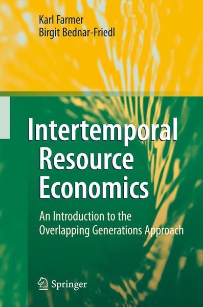 Produktbild: Intertemporal Resource Economics