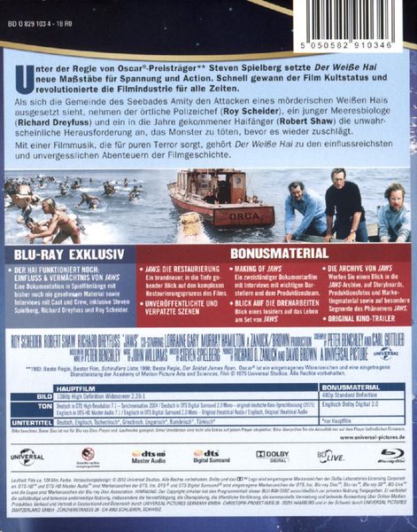 Produktbild: Der weisse Hai 1 - 30th Anniversary Edition - Jahr100Film