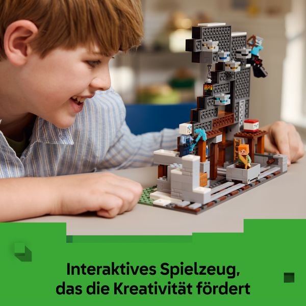 Produktbild: LEGO Minecraft 21277 Die Spitzhackenmine, Gamer Spielzeug ab 8 Jahren