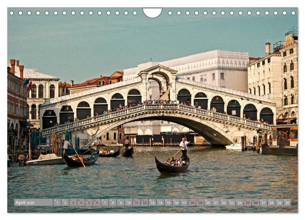 Produktbild: Mein VENEDIG (Wandkalender 2026 DIN A4 quer), CALVENDO Monatskalender