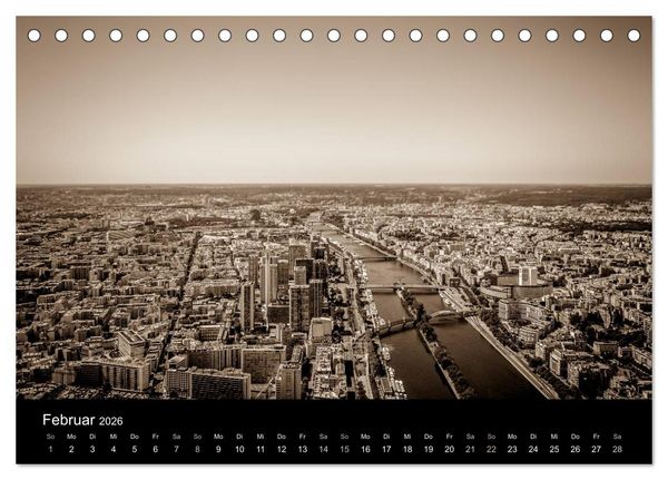 Produktbild: Paris (Tischkalender 2026 DIN A5 quer), CALVENDO Monatskalender