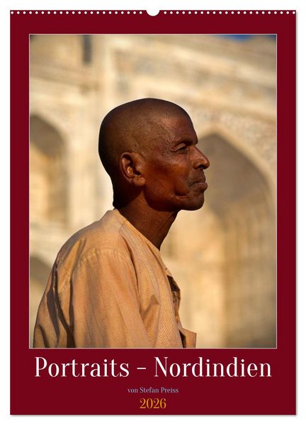 Produktbild: Portraits - Nordindien (Wandkalender 2026 DIN A2 hoch), CALVENDO Monatskalender