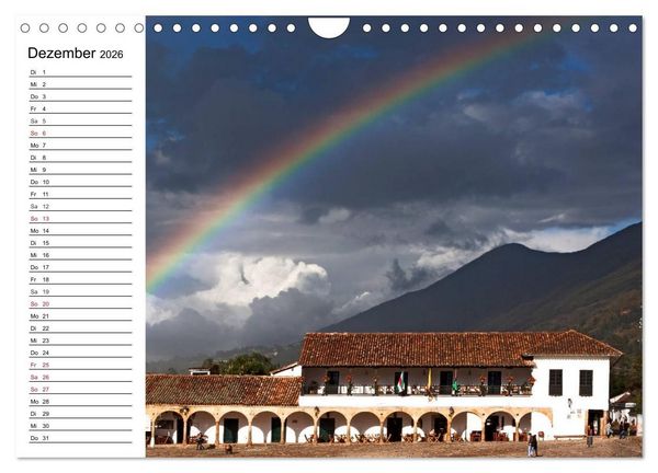 Produktbild: Kolumbien Impressionen (Wandkalender 2026 DIN A4 quer), CALVENDO Monatskalender