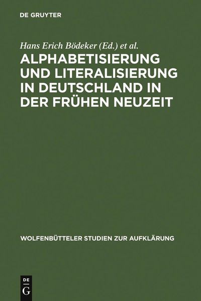 Produktbild: Alphabetisierung und Literalisierung in Deutschland in der Fr&uuml;hen Neuzeit