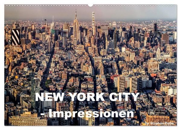 New York City - Impressionen (Wandkalender 2026 DIN A2 quer), CALVENDO Monatskalender