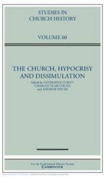 Produktbild: The Church, Hypocrisy and Dissimulation: Volume 60