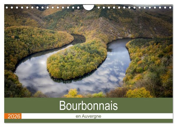 Produktbild: Bourbonnais en Auvergne (Calendrier mural 2026 DIN A4 vertical), CALVENDO calendrier mensuel