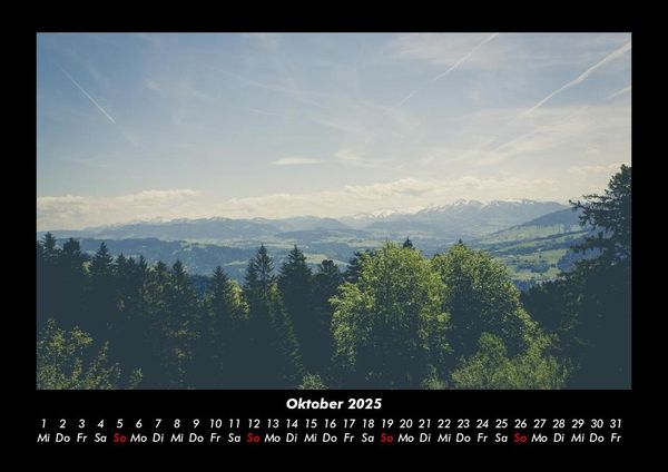 Produktbild: Berglandschaften 2025 Fotokalender DIN A3