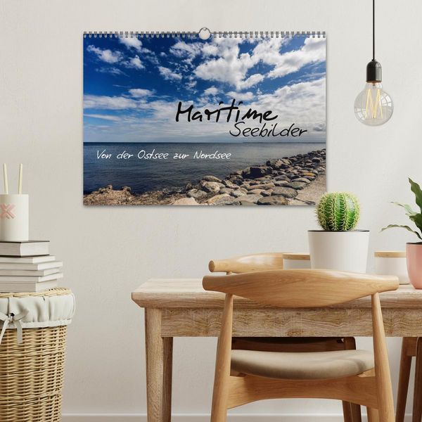 Produktbild: Maritime Seebilder - Von der Ostsee zur Nordsee (Wandkalender 2026 DIN A3 quer), CALVENDO Monatskalender