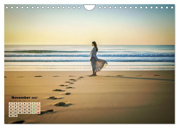 Produktbild: Minimal-Art - am Strand (Wandkalender 2027 DIN A4 quer), CALVENDO Monatskalender