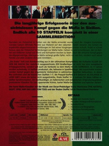 Produktbild: Allein gegen die Mafia - Komplettbox - Alle 10 Staffeln (Fernsehjuwelen) [27 DVDs]