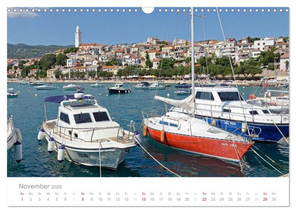 Produktbild: Kroatische Adriak&uuml;ste (Wandkalender 2026 DIN A3 quer), CALVENDO Monatskalender