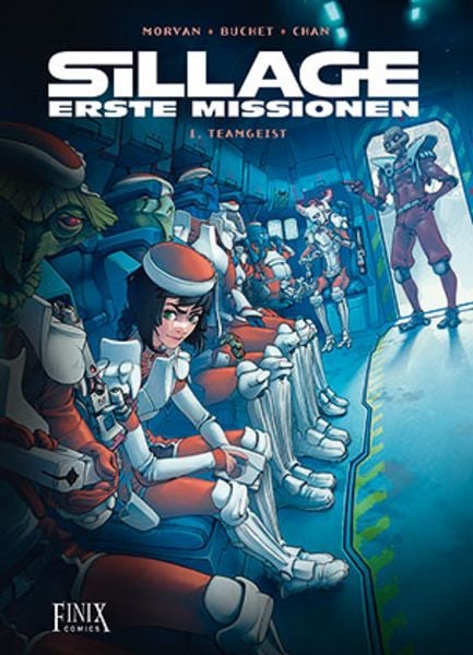 Sillage - Erste Missionen, Gebundene Ausgabe von Pierre-Mony Chan,Jean-David Morvan,Phlippe Buchet, Finix, 978-3-910965-43-0