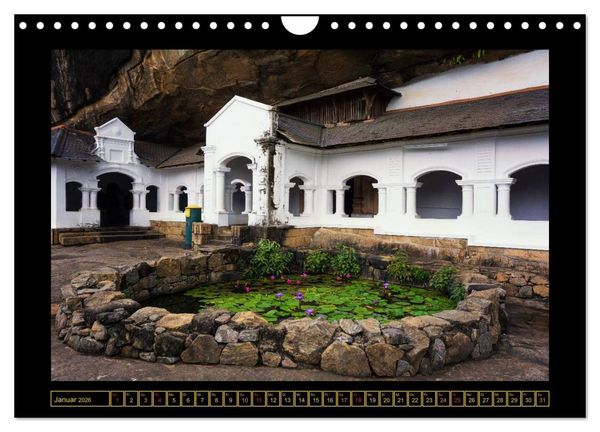 Produktbild: Sri Lanka - Landschaft und Kultur (Wandkalender 2026 DIN A4 quer), CALVENDO Monatskalender