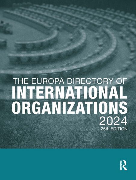 Produktbild: The Europa Directory of International Organizations 2024