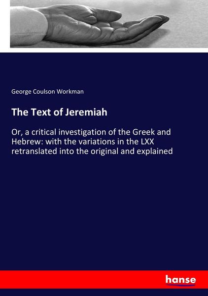 Produktbild: The Text of Jeremiah