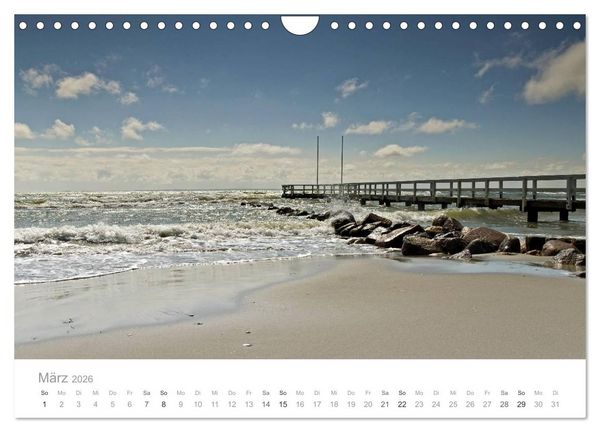 Produktbild: Gr&ouml;mitz - Ostseebad an der Sonnenseite (Wandkalender 2026 DIN A4 quer), CALVENDO Monatskalender