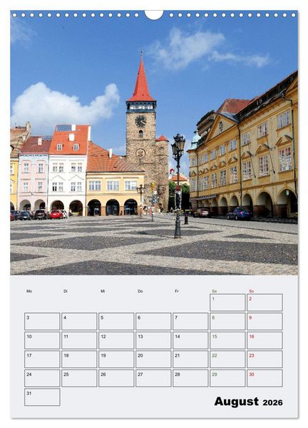 Produktbild: Tschechiens Highlights (Wandkalender 2026 DIN A3 hoch), CALVENDO Monatskalender