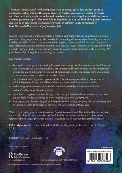 Produktbild: Swahili Grammar and Workbook