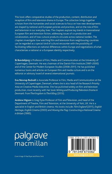Produktbild: European Cinema and Television