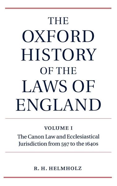 Produktbild: The Oxford History of the Laws of England
