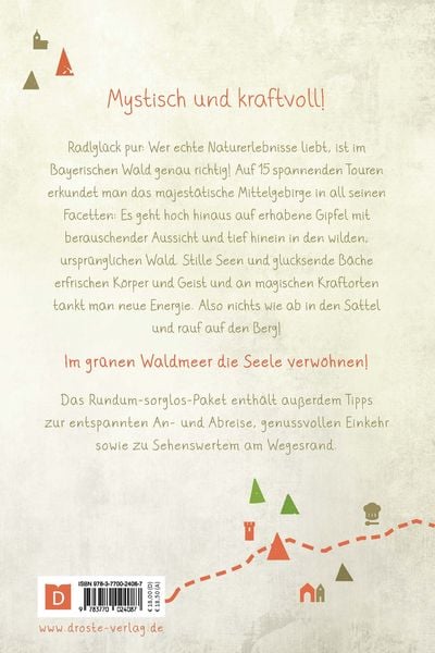 Produktbild: Bayerischer Wald. Radeln f&uuml;r die Seele