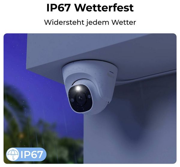 Produktbild: Reolink P334 LAN IP &Uuml;berwachungskamera 3840 x 2160 Pixel