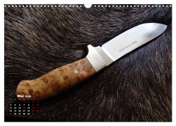 Produktbild: Messer - Leidenschaft in Stahl (Wandkalender 2026 DIN A3 quer), CALVENDO Monatskalender