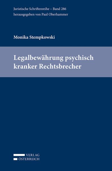 Produktbild: Legalbew&auml;hrung psychisch kranker Rechtsbrecher