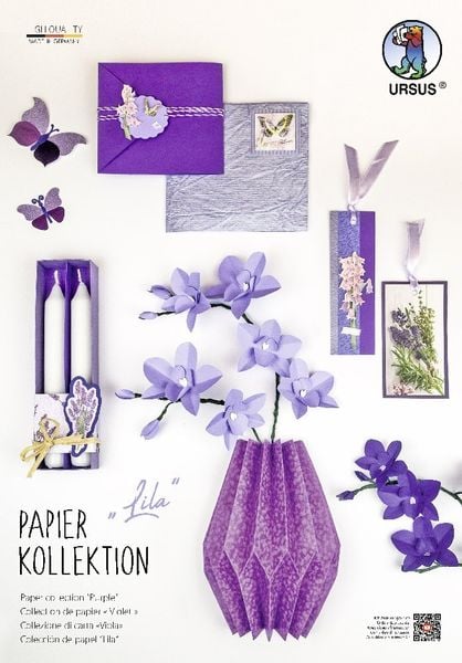 Produktbild: URSUS Papierkollektion "Lila"
