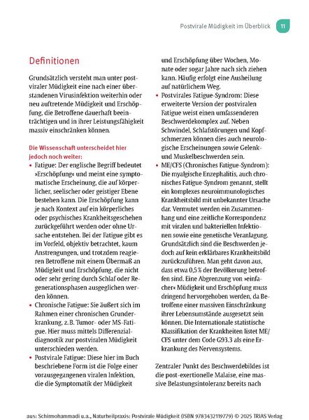 Produktbild: Naturheilpraxis: Postvirale M&uuml;digkeit