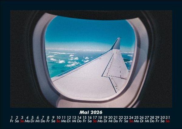 Produktbild: Flugzeuge 2026 Fotokalender DIN A5