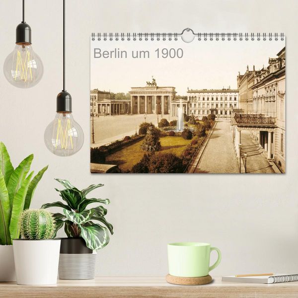 Produktbild: Berlin um 1900 (Wandkalender 2026 DIN A4 quer), CALVENDO Monatskalender