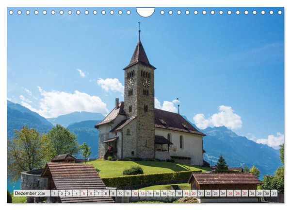 Produktbild: Der Brienzersee - Im Herzen des Berner Oberlandes (Wandkalender 2026 DIN A4 quer), CALVENDO Monatskalender