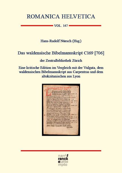 Produktbild: Das waldensische Bibelmanuskript C169 [706] der Zentralbibliothek Z&uuml;rich