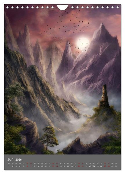 Produktbild: Das Grenzland (Wandkalender 2026 DIN A4 hoch), CALVENDO Monatskalender