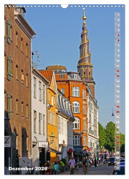 Produktbild: Kopenhagen. Skandinavische Sch&ouml;ne (Wandkalender 2026 DIN A3 hoch), CALVENDO Monatskalender