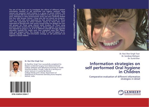 Produktbild: Information strategies on self performed Oral hygiene in Children