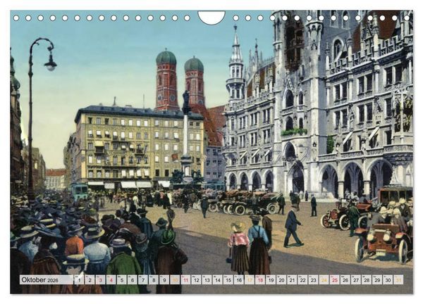 Produktbild: Deutschland in der Kaiserzeit (Wandkalender 2026 DIN A4 quer), CALVENDO Monatskalender