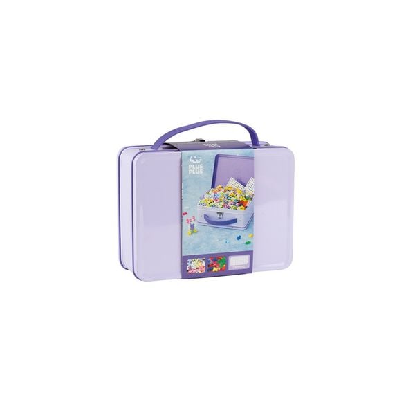 Produktbild: Plus-Plus 600 Kreativ Bausteine Pastell Metallbox