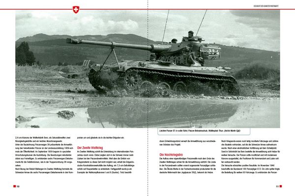 Produktbild: Panzerfahrzeuge der Schweizer Armee
