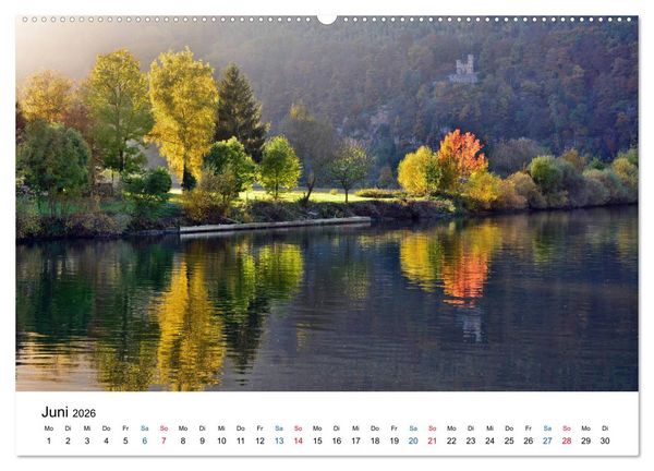 Produktbild: Odenwald - Impressionen (Wandkalender 2026 DIN A2 quer), CALVENDO Monatskalender