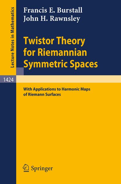 Produktbild: Twistor Theory for Riemannian Symmetric Spaces