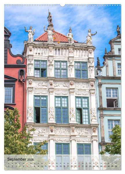 Produktbild: Danzig - Historische Altstadt (hochwertiger Premium Wandkalender 2026 DIN A2 hoch), Kunstdruck in Hochglanz