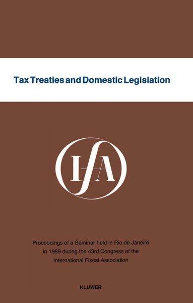 Produktbild: Tax Treaties and Domestic Legislation