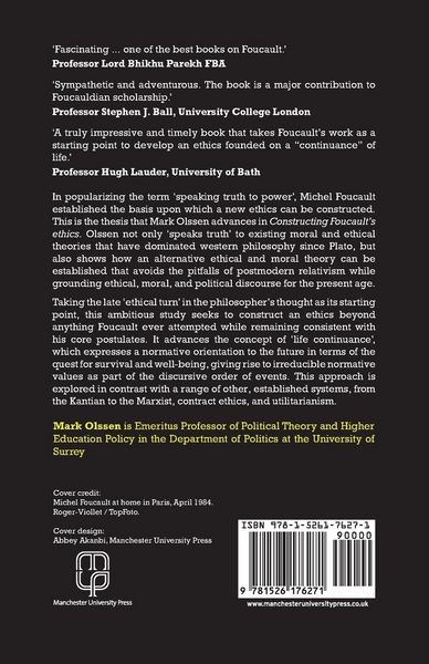 Produktbild: Constructing Foucault's ethics
