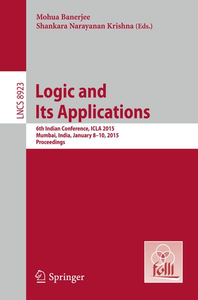 Produktbild: Logic and Its Applications