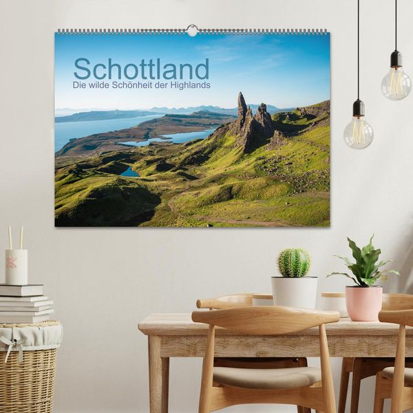 Produktbild: Schottland - Die wilde Sch&ouml;nheit der Highlands (Wandkalender 2026 DIN A2 quer), CALVENDO Monatskalender